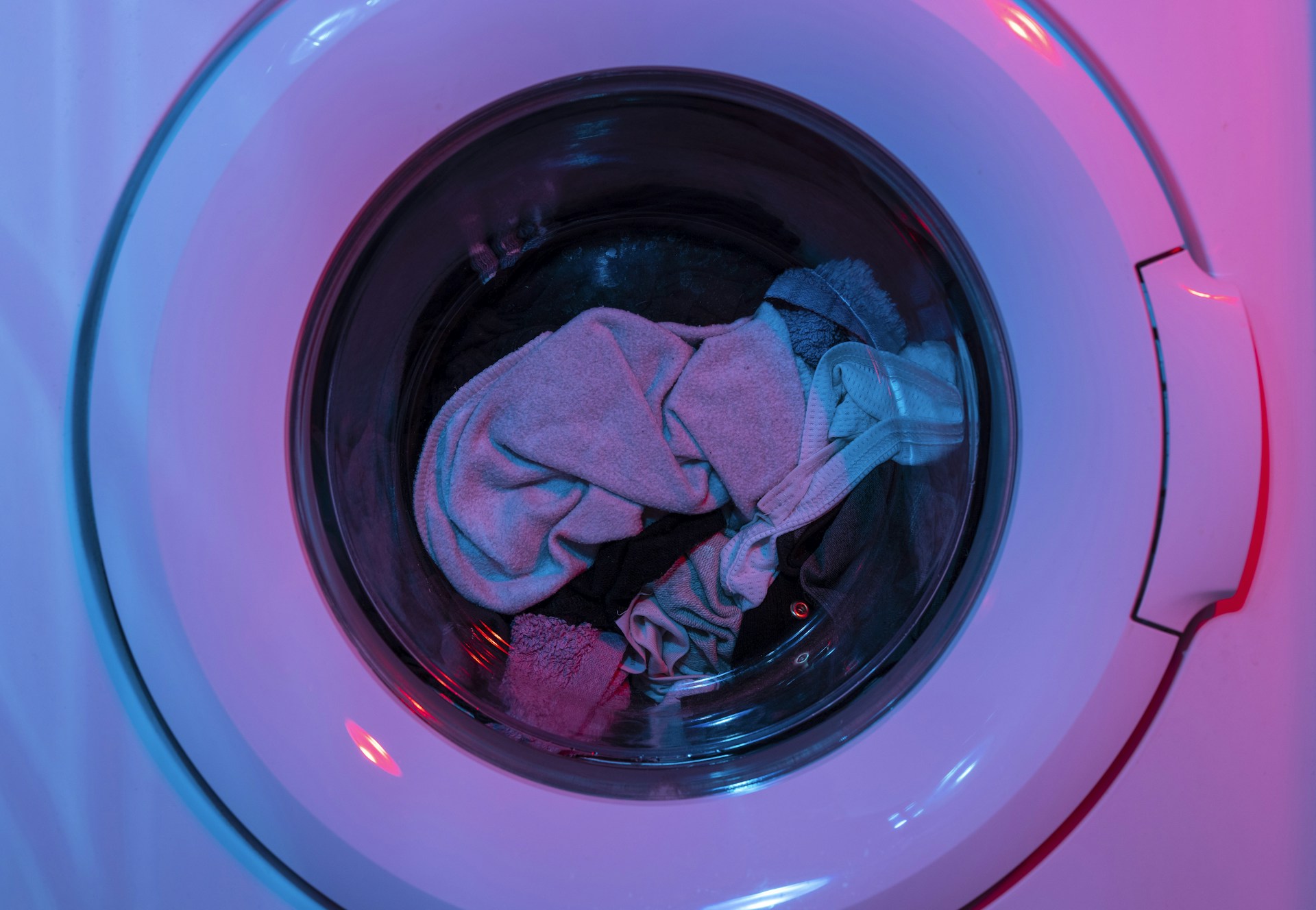 Industrial washing machine drum